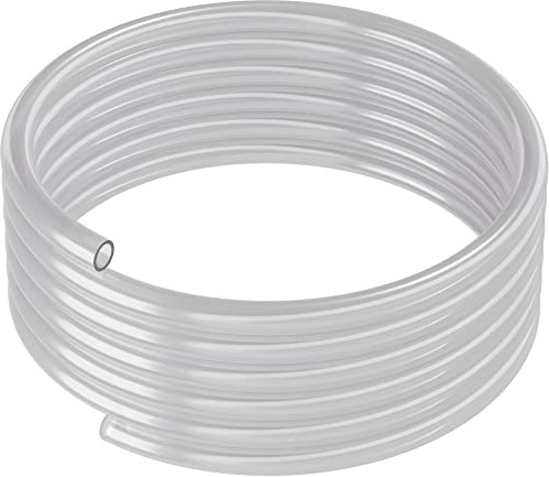 ARKA PVC-Schlauch - 9/12 mm, 5 m, Transparent - Langlebiger Flexschlauch für vielseitige Anwendungen, ideal für klare Wasser- und Luftleitungen