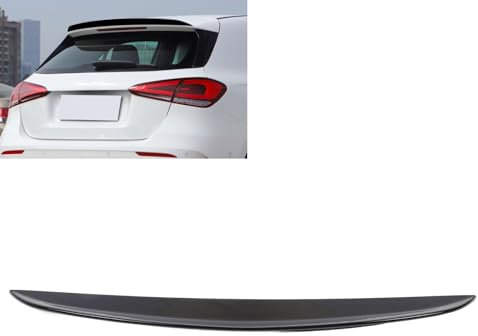 Rear Trunk Spoiler, Car Rear Spoiler Trunk Spoiler Roof Lip Replacement for A‑Class W177 AMG‑Line Hatchback A45, Trunk Wing Spoiler Cover, Auto Exterior Accessories