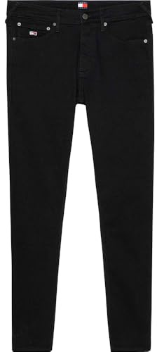 Tommy Jeans Nora Md Skn Dh4288 Enganliegend, Damen, Denim (Denim Black), 27W / 32L