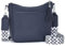 SOGYECS Handtasche Damen Mittelgroß Tasche Damen Umhängetasche Groß Damenhandtasche Blau Crossbody bag damen