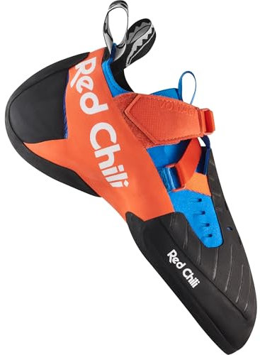 Red Chili, Voltage X Climbing Shoe, Red/Marine, 4.5 UK