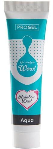 Colorant alimentaire professionnel Rainbow Dust ProGel, Aqua 25 g