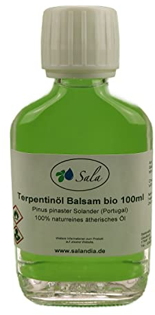 Sala Terpentinöl Balsam Kiefernharz ätherisches Öl naturrein bio 100 ml NH