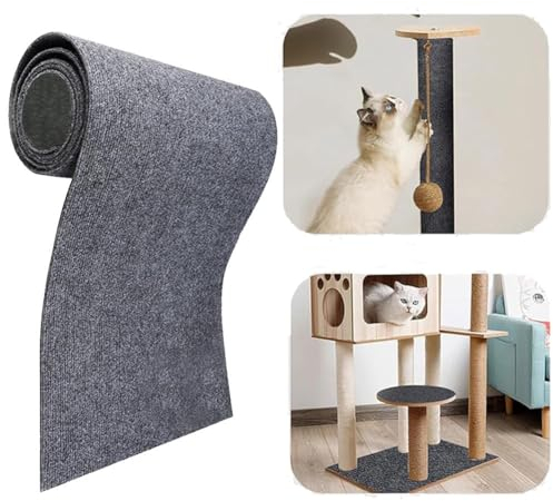 Selbstklebend Kratzmatte Katze,30cm*100cm Selbstklebend Kratzteppich Katze,Kratzmatte Katze,Kratzbretter Katze Wand,Kratzbrett Katzen,Katzen Kratzwand,Katzenkratzbretter,Kratzbrett Katzen Kratzschutz