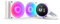 NZXT Kraken Elite 240 RGB - Raffreddatore a liquido per CPU AIO - Radiatore da 240 mm - Ventola core F240 RGB - LCD IPS da 2,72” personalizzabile - LGA 1700, 1200/115X, 1851 - AM5, AM4 - Bianco