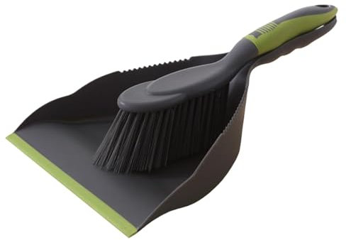 scopa e spazzatrice set-Handfeger e pala spazzata | Scopa da tavolo con spazzatrice | Set di pulizie pratiche per cucine, pavimenti e tavoli