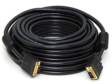 Monoprice-15,24 Meters 103572 Super VGA, Maschio a Maschio con ferrite, Cavo CL2 nominale