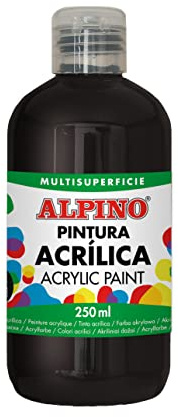 Alpino dv000033 – akrylfärgflaska escolar