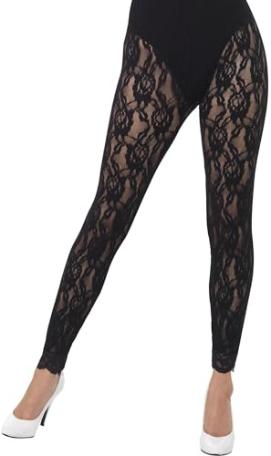 SMIFFYS Legging in pizzo anni '80, Nero Halloween