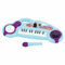 Lexibook, La Reine des neiges, Piano électronique pour Enfants avec Effets Lumineux, Microphone, Batterie, Haut-Parleur intégré, mélodies de démonstration, Lecteur DJ, Mauve/Bleu, K704FZ