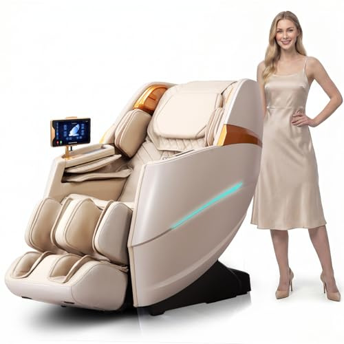 HealthRelife 2026 Business Class 4D Massagesessel DIY-Programme Beige