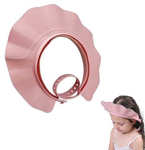 Roseyan Baby-Shampoo-Duschhaube, Silikon, Rosa, Haube, Kinder, Eltern, Kleinkindpflege