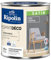 RIPOLIN - Peinture Intérieure Multi-Supports – Murs, Boiseries & Radiateurs – Ultra Couvrante – Lessivable – Application Facile – Ecolabel - Satin - 0,5L - Gris Ardoise