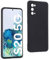 REY Cover in Gel TPU Nera per Samsung Galaxy S20, Ultra Sottile 0,33 mm, Morbido Flessibile, Custodia Silicone