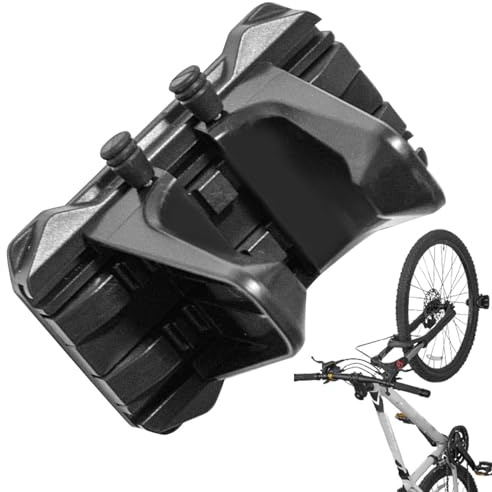 Perchas de almacenamiento para bicicletas, soporte de exhibición ajustable montado en la pared, almacenamiento de bicicletas resistente para dormitorio, para apartamentos, hogares, talleres