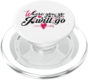 Where You Go I Will Go Cuore Amore Coppia Romance PopSockets PopGrip per MagSafe
