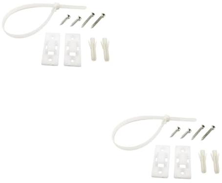 UPKOCH 20sätze Sicherheitsanker Für Möbel Teiliges Aus Strapazierfähigem Kunststoff Zur Verhinderung Von Umkippen Für Haustiersicherheit Installieren