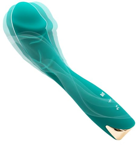 Analvibratoren Eleganter Realistische Dildo Sexspielzeug für Paare Extrem Orgasmen, Silicone Vibratoren für sie Klitoris und G-Punkt Sex Spielzeug für die Paare,10 Vibrationsmodi, Wasserdicht