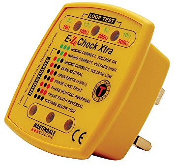 Martindale EZ150 Loop Check Plug tester-Yellow
