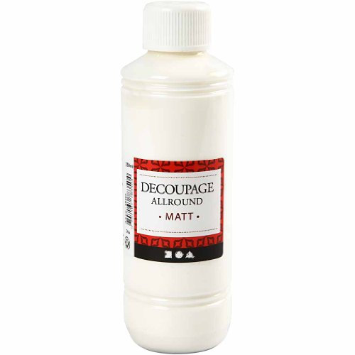 Creativ - Vernice per découpage, opaca, 250 ml