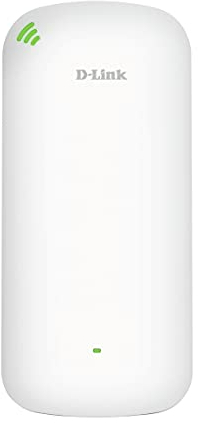 D-Link DAP-X1860 AX1800 Mesh Wi-Fi 6 Range Extender (WLAN Booster, Repeater, Hotspot mit Gigabit Port, MU-MIMO, OFDMA, WiFi EasyMesh, WLAN Signalanzeige, Plug and Play, WPS, WPA3)
