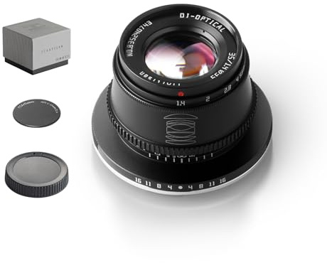 TTArtisan 35mm F1.4 APS-C Manual Focus Lens for Nikon Z Mount Camera Accessory Compatible Like Z50 Black