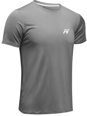 MEETWEE T-Shirt de Sport Homme, Baselayer Manches Courtes Maillot Running Tee Shirt Vetement de Fitness Gym Pack de 1/2/3 pièces