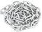 DQPP Cadena de acero C15 | DIN 5685 | 5 mm | galvanizada | 20 m | eslabones cortos | cadena de eslabones | se vende por metros | cadena de barrera, metal, cadena de acero redondo | cadena de metal |