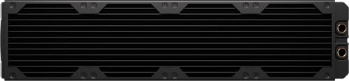 CORSAIR Hydro X Series XR7 480mm V2 Radiador de Refrigeración Líquida – Compatible con iCUE Link – 4 Soportes de Ventilador de 120 mm – Placas de protección de Tornillo – Roscas G1/4 – Negro