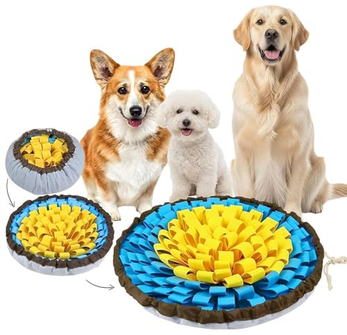 Snuffle Mat for Dogs, Washable Interactive Game Toy Mat Dog Snuffle Mat