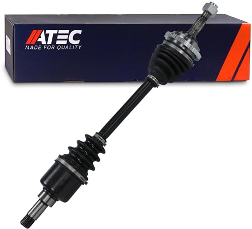 ATEC Germany 1x albero di trasmissione completo albero di trasmissione anteriore sinistro Compatibile con PEUGEOT 206 Hatchback (2A/C), 206 SW (2E/K), 206 Van