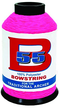 BCY B55 - Corda per arco, 1,8 kg, colore: Rosa