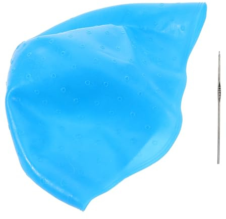LRXIYODE Cuffia per Colorazione Chioma per Meches Riutilizzabile in Silicone Protegge i Chioma Durante lo Styling Uso Professionale in Salone o Casa