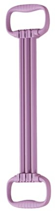 Equipo de Lluvia: Bandas de Resistencia, Juego de Estiramiento físico de 6 Tubos con Asas, expansor de Pecho ergonómico de PVC, Cuerda de tracción Ajustable | Pulgadas al Aire del Hotel 23,6x4,3