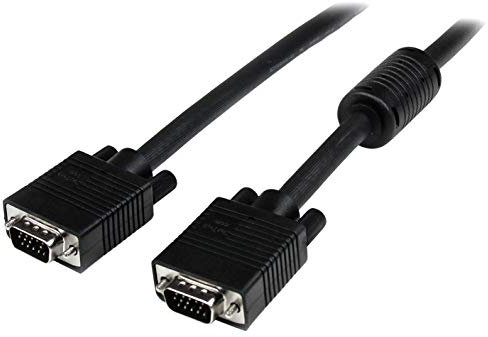 StarTech.com MXTMMHQ15M - Cable de extensión VGA - HD15 Macho - HD15 Macho, 15 m, Negro