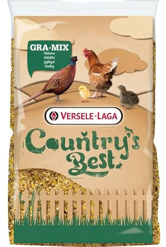 Versele Laga Country's Best Gra-Mix - Mezcla para aves de corral y sémola, 20 kg