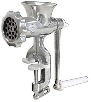 GaRcan Meat Grinder with Tabletop Clamp Cast Iron Meat Mincer and Sausage Maker Includes, Cutting Disks