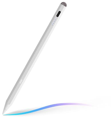 Stylus Pencil for iPad Pencil Pro 11th A16/10th/9th Gen,Fast Charger Active iPad Pencil,iPadstylus Pen for 2018-2025 iPad11 A16/10/9/8/7/6,iPadPro 11/12.9/13/M4,iPadAir 3/4/5/6/M2,iPadMini 5/6/7Gen