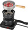 SERdeerCH Electric Charcoal Burner Suitable For Coconut Coal 500W Hot Plate for Hookah (Black)