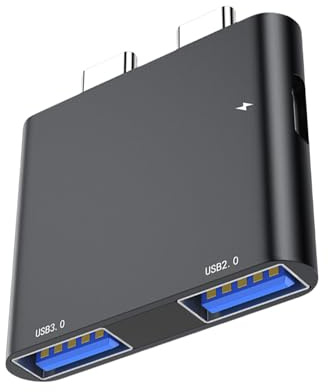 Portatile USB C Multiport Adattatore Docking Station Per Notebook Rapida Dissipazione Del Calore Spine E Play Espansione Ufficio