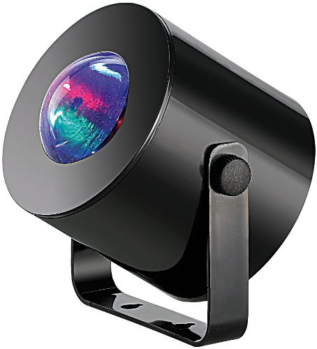 Lunartec Bolas de Espejos - Disco Encendiendo: Mini luz de Discoteca LED móvil con Funcionamiento por batería (Disco Ligero batería, Mini IP65, Ligero, Los de Colores Bombillas)