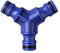 TATAY 000701 - Raccordo Triplo, 6 x 2 x 6,7 cm, Colore Blu