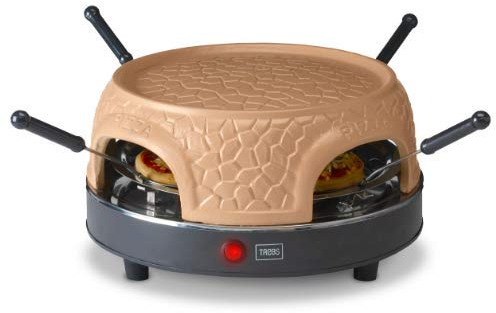 Trebs 99390 Pizzaofen für 4 Personen, Terracotta