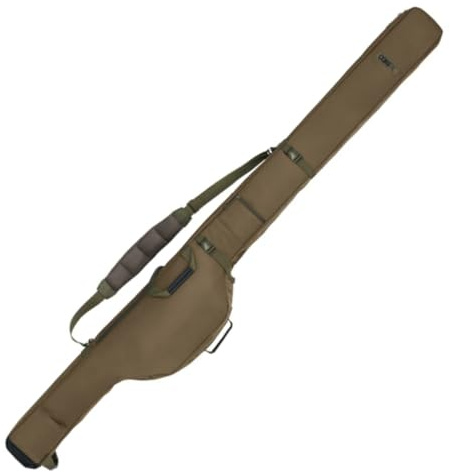 Korda Carp Fishing Luggage Compac 2 Rod Holdall 12ft Fully Padded 3 External Pockets Water Resistant Reinforced Wipe Clean Lining 200cm x 25cm 13cm