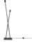 Paco Home Stehlampe Vintage E27 Wohnzimmerlampe Stehleuchte Industriell Design Modern LED Lampe Retro Schlafzimmer Holz