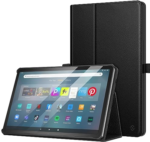 Fintie Folio Stand Case for Kindle Fire Max 11 13th Gen 2023, Black