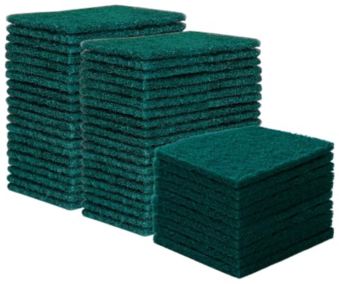 50 Stück Küchenschwamm Topfschwamm Zweiseitig Reinigungsschwamm Putzschwamm Scheuerschwamm Hochleistungs Scheuerschwamm Haushaltsschrubber Reinigungstücher Topfkratzer für Küche Spüle Schale