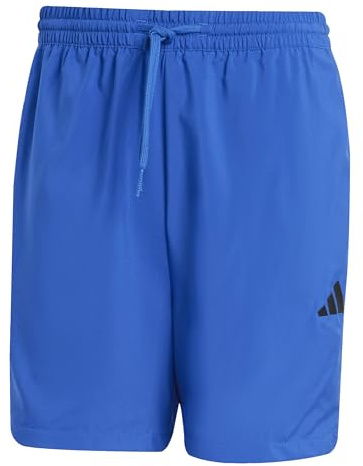 adidas Herren Essentials Small Logo Chelsea Shorts, Team royal Blue/Black, S
