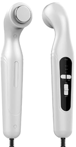 Kouamor Dispositivo portatile a ultrasuoni per il sollievo dal dolore e la terapia dell'artrite a 3 livelli, massaggiatore domestico da 5/10/15 minuti con controllo