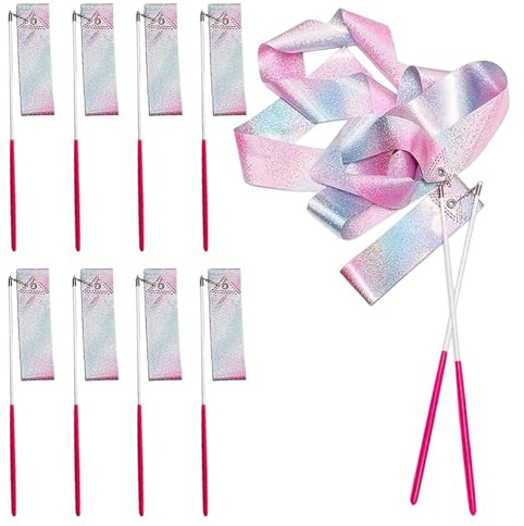 de Baile para Niños 10 piezas de de colores para entrenamiento de danza | para Gimnasia Rítmica para Niños Niñas Adultos Ballet Cumpleaños Animación Danza Bailarina